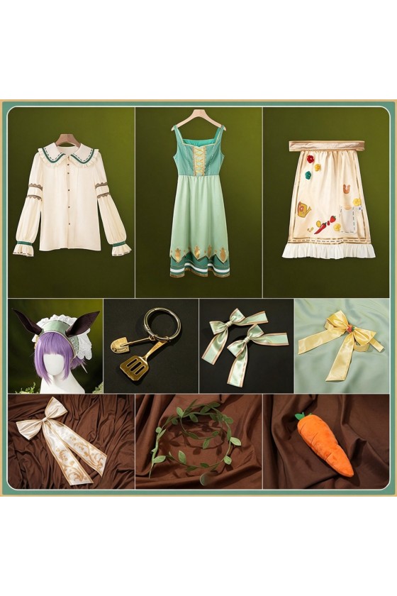2XXT Cosplay Uma Musume Pretty Derby Rice Shower Yummy Dreamy Fairy Cosplay Costume